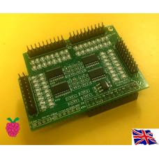 Raspberry Pi spi 23s17-4  64 GPIO Board