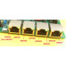 Pi 4B - 4x UART Box - RS232 x2 / RS485 x2 - 4K Splitter 