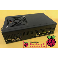Pi 3B - 4x UART Box - RS232 x2 / RS485 x2  