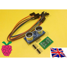 Raspberry Pi - Ultrasonic sensor & 2 channel Logic Level Converter