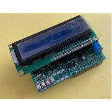 Pi 16x2 character LCD Matrix Board 