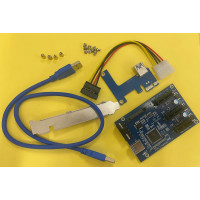 Pi5 - PCIe x1 to 3x PCIe x1  adapter 